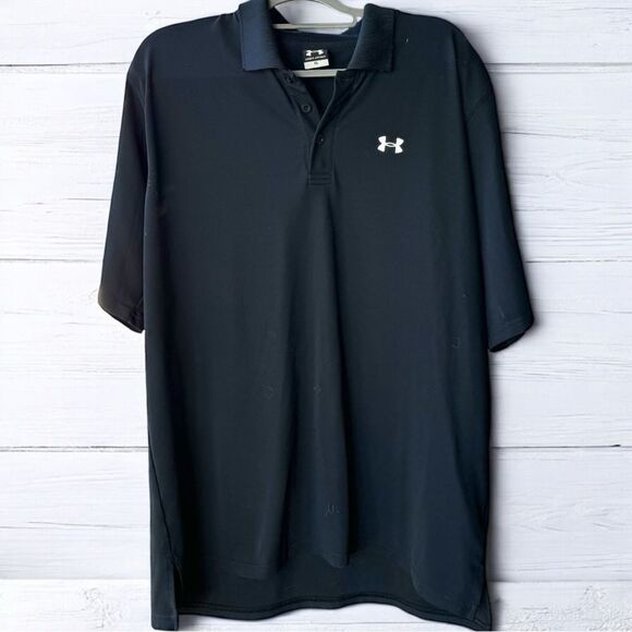 Under Armour Other - Men’s Under Armour Black Polo Size XL